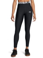 Under Armour Legginsy sportowe w kolorze czarnym rozmiar: L. Czarne legginsy Under Armour, l, bez wzorów, z materiału, z podwyższonym stanem. Za 109.00 zł.