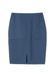 TATUUM Spódnica w kolorze granatowym rozmiar: 42. Niebieskie spódnice Tatuum, bez wzorów, midi. Za 157.45 zł.