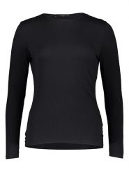 Oui Koszulka w kolorze czarnym rozmiar: 34. Czarne bluzki Oui, bez wzorów, bez kołnierzyka, bez ramiączek. Za 130.99 zł.