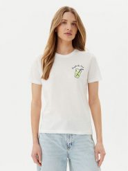 ONLY T-Shirt Kita 15349150 Biały Regular Fit. Białe t-shirty Only, xs, bez wzorów, z bawełny, bez kołnierzyka, bez ramiączek. Za 49.99 zł.
