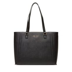 Torebka Nine West. Czarne torebki klasyczne Nine West, bez wzorów, bez dodatków. Za 299.99 zł.