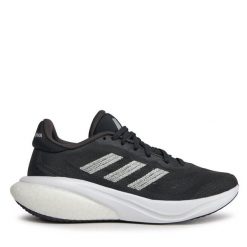 Buty do biegania adidas. Czarne obuwie sportowe Adidas, bez zapięcia, do biegania. Za 499.99 zł.