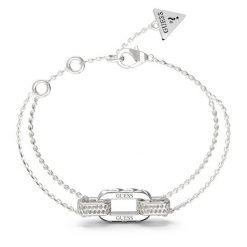 Bransoletka Guess. Szare bransoletki Guess, srebrne. Za 259.99 zł.