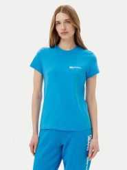 Karl Lagerfeld Jeans T-Shirt A1W17004 Niebieski Slim Fit. Niebieskie t-shirty Karl Lagerfeld Jeans, l, bez wzorów, z bawełny, bez kołnierzyka, bez ramiączek. Za 139.99 zł.