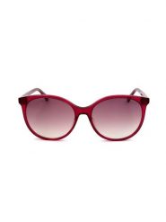 Swarovski Damskie okulary przeciwsłoneczne w kolorze różowym rozmiar: 56. Czerwone okulary przeciwsłoneczne SWAROVSKI, bez wzorów, z tworzywa sztucznego. Za 224.95 zł.