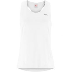 Damski tank top Kari Traa Nora 2.0. Czarne topy Kari Traa, m, bez wzorów, bez kołnierzyka, bez ramiączek. Za 178.00 zł.