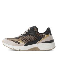 Gabor Sneakersy w kolorze złoto-czarnym rozmiar: 39. Czarne trampki Gabor, bez wzorów, bez zapięcia. Za 209.95 zł.