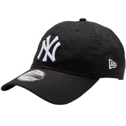 Czapka z daszkiem damska 9TWENTY League Essentials New York Yankees Cap. Czarne czapki New Era, bez wzorów. Za 99.99 zł.
