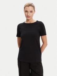 Weekend Max Mara T-Shirt Multib 2525976011 Czarny Regular Fit. Czarne t-shirty Weekend Max Mara, l, bez wzorów, z bawełny, bez kołnierzyka, bez ramiączek. Za 289.99 zł.