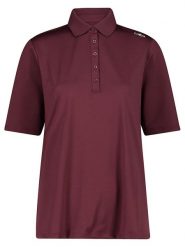 CMP Funkcyjna koszulka polo w kolorze bordowym rozmiar: 38. Czerwone koszulki polo CMP, bez wzorów, z materiału, bez kołnierzyka, bez ramiączek. Za 85.95 zł.