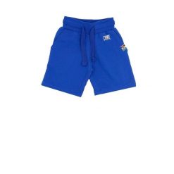 Bluza z bawełna z kieszenie na czas wolny. Niebieskie bluzy LEONE 1947 APPAREL, bez wzorów, z bawełny, bez kaptura. W wyprzedaży za 56.94 zł.