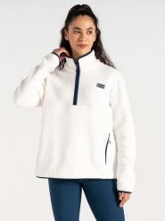 Dare 2b Bluza polarowa "Slide Out" w kolorze białym rozmiar: 46. Białe bluzy Dare 2b, bez wzorów, z polaru, bez kaptura. Za 126.45 zł.