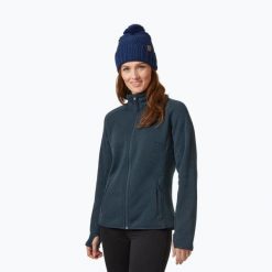 Bluza trekkingowa damska Helly Hansen Varde 2.0. Niebieskie bluzy Helly Hansen, bez wzorów, bez kaptura. W wyprzedaży za 493.50 zł.