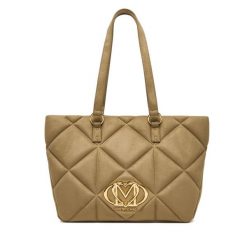 Torebka LOVE MOSCHINO. Brązowe torebki klasyczne Love Moschino, bez wzorów, bez dodatków. Za 1,059.00 zł.