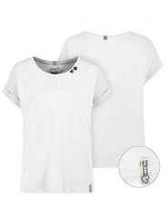 Sublevel Koszulka w kolorze białym rozmiar: XL. Białe bluzki Sublevel, xl, bez wzorów, bez kołnierzyka, bez ramiączek. Za 43.99 zł.