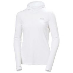 Bluza damska z kapturem Helly Hansen Lifa Active Solen. Białe bluzy Helly Hansen, s, bez wzorów, z kapturem. Za 404.50 zł.
