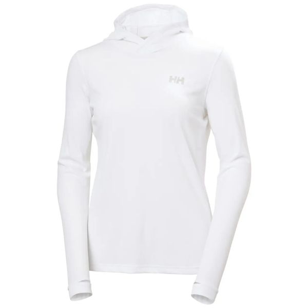 Bluza damska z kapturem Helly Hansen Lifa Active Solen. Białe bluzy Helly Hansen, l, bez wzorów, z materiału, z kapturem. Za 341.50 zł.