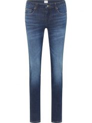 Mustang Dżinsy - Skinny fit - w kolorze granatowym rozmiar: W26/L34. Niebieskie jeansy Mustang, l, z aplikacjami. Za 105.38 zł.