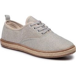 Espadryle NYLON RED WS323-2A. Szare espadryle Nylon Red, bez wzorów, z materiału, bez obcasa, bez zapięcia. W wyprzedaży za 24.99 zł.