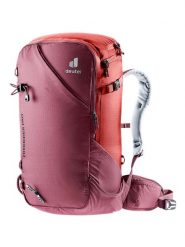 Deuter Plecak "Freerider Pro 32+ SL" w kolorze czerwonym - 35 x 56 x 18 cm rozmiar: onesize. Czerwone plecaki Deuter, bez wzorów, z materiału. Za 527.45 zł.