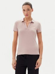 EA7 Emporio Armani Polo 7W000266 AF12500 U4079 Różowy Regular Fit. Czerwone koszulki polo EA7 Emporio Armani, xxl, bez wzorów, z bawełny, bez kołnierzyka, bez ramiączek. Za 369.99 zł.