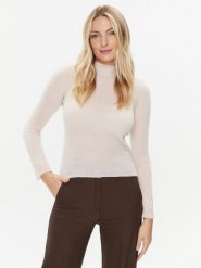 Marella Sweter Molveno 2333662036200 Różowy Slim Fit. Czerwone swetry Marella, xxl, bez wzorów, z wełny, bez ramiączek. Za 769.99 zł.