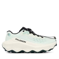 Buty do biegania Salomon. Zielone obuwie sportowe Salomon, bez zapięcia, do biegania. Za 649.99 zł.