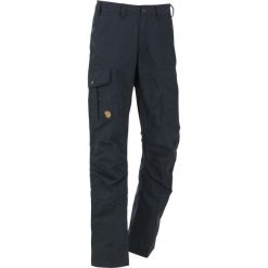 Spodnie trekkingowe damskie Fjallraven Karla Pro Trousers. Niebieskie spodnie sportowe Fjällräven, bez wzorów, trekkingowe. Za 650.99 zł.