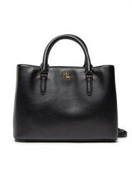 Lauren Ralph Lauren Torebka Marcy 26 431876725004 Czarny. Czarne torebki klasyczne Lauren Ralph Lauren, bez wzorów, ze skóry, bez dodatków. Za 1,529.00 zł.