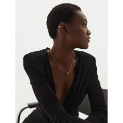 Nausznica Guess. Żółte kolczyki Guess, złote. Za 159.99 zł.