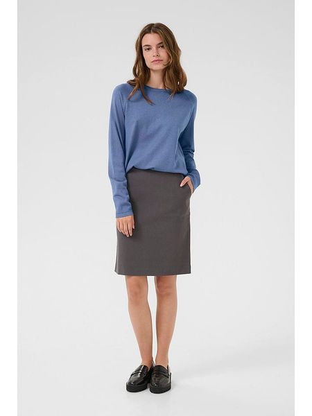 CULTURE Sweter w kolorze błękitnym rozmiar: XS. Niebieskie swetry Culture, xs, bez wzorów, bez ramiączek. Za 78.99 zł.