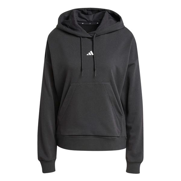 Bluza damska adidas Essentials Small Logo French Terry. Czarne bluzy Adidas, m, bez wzorów, z bawełny, z kapturem. Za 238.50 zł.