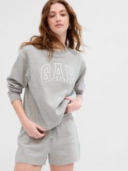 GAP Bluza w kolorze szarym rozmiar: XS. Szare bluzy GAP, xs, bez wzorów, bez kaptura. Za 109.95 zł.
