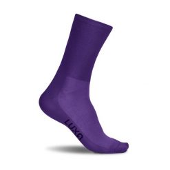 Skarpetki Rowerowe Unisex Luxa Classic. Fioletowe skarpety LUXA, bez wzorów, z elastanu. Za 69.00 zł.