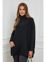 Soft Cashmere Golf w kolorze czarnym rozmiar: 34/36. Czarne golfy Soft Cashmere, bez wzorów, z kaszmiru, bez ramiączek. Za 125.55 zł.