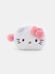 Kosmetyczka Hello Kitty - biały. Białe kufry i kosmetyczki Sinsay, bez wzorów, bez dodatków. Za 19.99 zł.