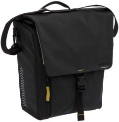 Torba na bagażnik Newlooxs Tulum 16L. Czarne torby na ramię NEW LOOXS, bez wzorów, z materiału, eleganckie, na ramię, duże, bez dodatków. Za 350.49 zł.