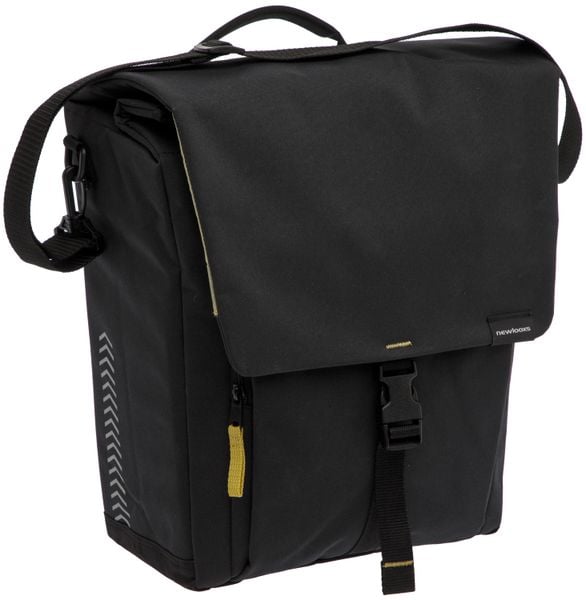 Pojedyncza Torba Na Rower Tulum Single 16L Czarna. Czarne torby na ramię NEW LOOXS, bez wzorów, z materiału, biznesowe, na ramię, duże, bez dodatków. Za 351.95 zł.