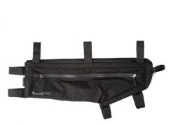 Torba sakwa rowerowa na ramę Acepac Zip Frame Bag MKIII M. Czarne torby na ramię ACEPAC, bez wzorów, z materiału, klasyczne, bez dodatków. Za 341.00 zł.