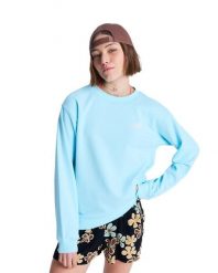 Bluza damska SURF STOKED TERRY VINT. Brązowe bluzy Roxy, m, bez wzorów, z bawełny, bez kaptura. Za 132.99 zł.