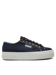 Superga Tenisówki Multicolor Beads 2740 S4131FW Granatowy. Niebieskie trampki Superga, bez wzorów, z materiału, bez zapięcia. Za 259.99 zł.