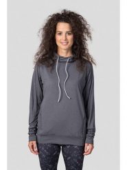 Hannah Bluza w kolorze antracytowym rozmiar: 42. Czarne bluzy Hannah, bez wzorów, z kapturem. Za 237.95 zł.