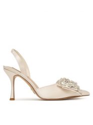 Steve Madden Szpilki Lovie 11004873 Écru. Szpilki Steve Madden, bez wzorów, z materiału, bez obcasa, na szpilce, bez zapięcia. Za 599.99 zł.