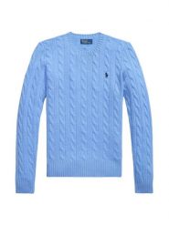 Polo Ralph Lauren Sweter 211971865004 Niebieski Slim Fit. Niebieskie swetry Polo Ralph Lauren, xxl, bez wzorów, z wełny, bez ramiączek. Za 989.99 zł.