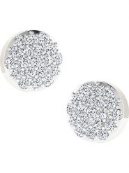 Vittoria Jewels Złote kolczyki-wkrętki z diamentami rozmiar: onesize. Szare kolczyki Vittoria Jewels, z diamentem, złote. Za 1,035.99 zł.