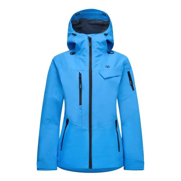 Damska kurtka narciarska Dare 2B Altitude Guard. Niebieskie kurtki narciarskie Dare 2b, m, bez wzorów, z tkaniny, bez kaptura, narciarskie. Za 561.50 zł.