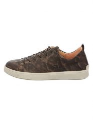 Think! Skórzane sneakersy "Turna" w kolorze brązowym rozmiar: 38,5. Brązowe trampki Think!, bez wzorów, bez zapięcia. Za 339.95 zł.