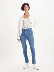 Levi's Dżinsy "311" - Skinny fit - w kolorze niebieskim rozmiar: W29/L32. Niebieskie jeansy Levi's®, l, z aplikacjami. Za 175.67 zł.