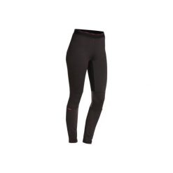 Legginsy narciarskie FRESHWARM damskie. Czarne legginsy WED'ZE, m, bez wzorów, z elastanu. Za 49.99 zł.