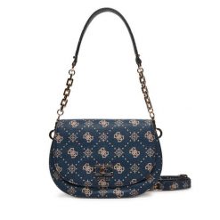 Torebka Guess. Niebieskie torebki klasyczne Guess, z aplikacjami, bez dodatków. Za 659.99 zł.